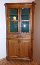 Spätbiedermeier eckschrank - spätbiedermeier,