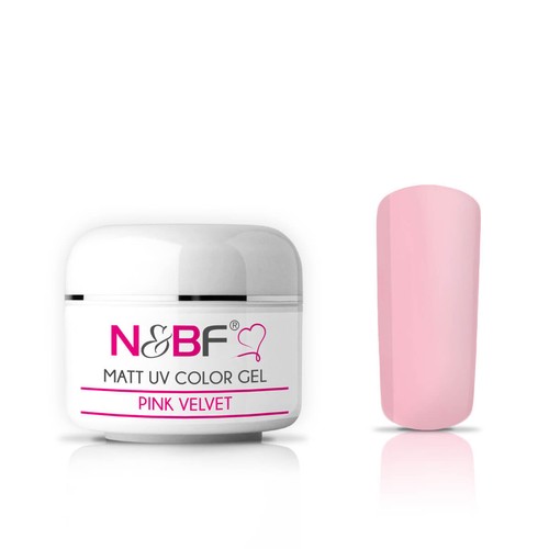 Farbgel matt look 5ml pink - matt,