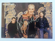 Scooter JP Baxxter 3x signiert