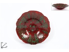 Mittelstück Obstschale Glas