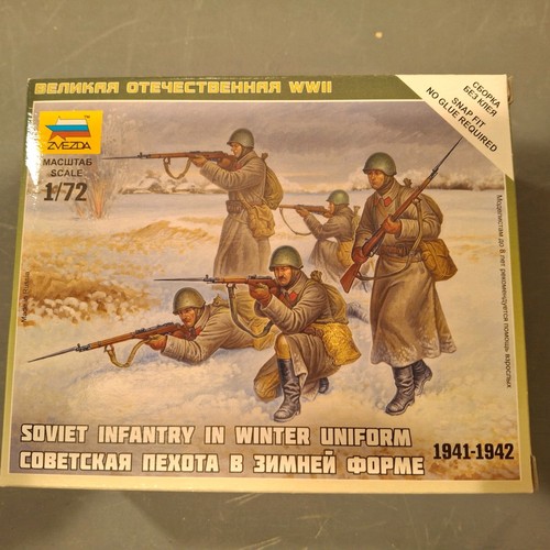 Zvezda soviet infantry - 1:72,