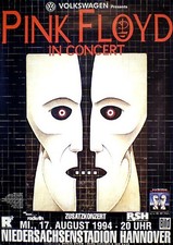 PINK FLOYD rares Konzertplakat