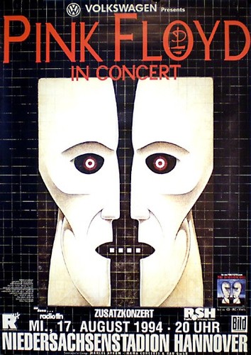 Pink floyd rares konzertplakat - rares,