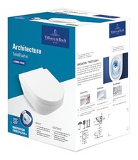Villeroy & Boch Architectura Combi-Pack Wand-WC inkl. WC-Sitz TwistFlush ohne...