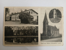 AK Gruß aus Hütten Neustettin Land Landpoststempel Mehrbild Szczecinek  Pommern?