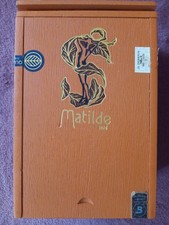 Matilde Quadrata 20 Toro Bravo Cigars Zigarrenkiste Holz Zigarrenbox