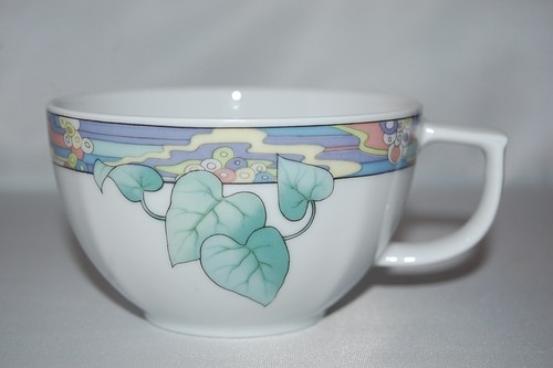 Teetasse maja efeudekor - teetasse,