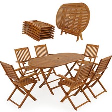 CASARIA® Gartenmöbel  7-TLG