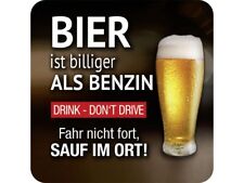 BIER BILLIGER ALS BENZIN -