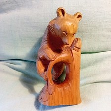 Holz- Figur Bär,   russische