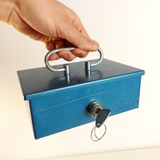 Vintage Geld Schließfach