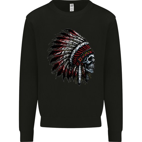 Indian totenkopf kopfschmuck - totenkopf,