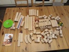 HABA Holz-Murmelbahn Ca 85 Holzteile Plus Murmeln