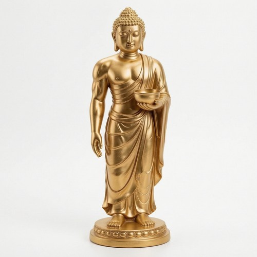 Buddha mit schale - mit,