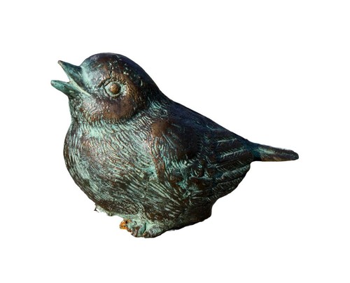 Bronzefigur kleiner dicker