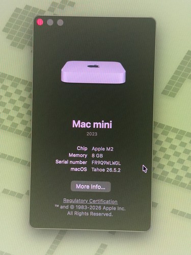 Apple mac mini gb - mini, 8