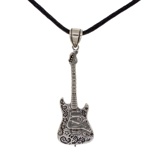 Gitarre anhänger 925 - gitarre,
