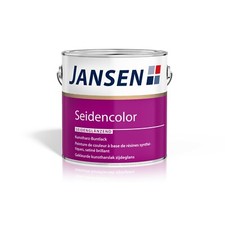 Kunstharz Lack Seidencolor Lack Farbe  Weiß und Bunt Jansen 750ml