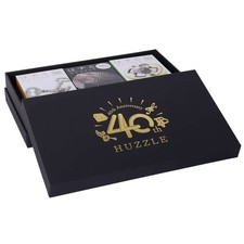 HANAYAMA 40th ANNIVERSARY LIMITED  EDITION BOX HUZZLE CAST METALL PUZZLE NEU OVP