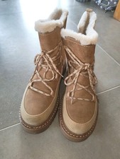 CATWALK Winter Stiefeletten Gr. 40 NEU Fell Eskimo  Boots  Stiefel Boho warm