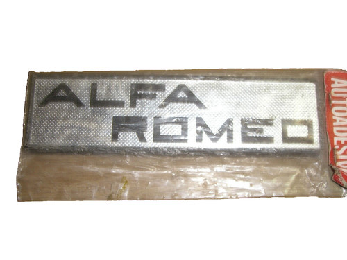 Emblem badge alfa - badge,