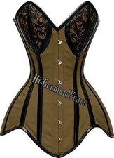 Vollbrust Corsage Schwarz