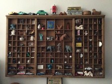 Original Setzkastenschublade mit Raritäten