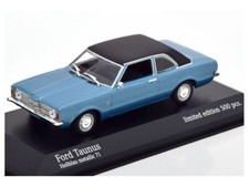 FORD Taunus - 1970 - bluemetallic - Minichamps 1:43