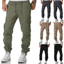 Herren Lässige Cargo Jogger