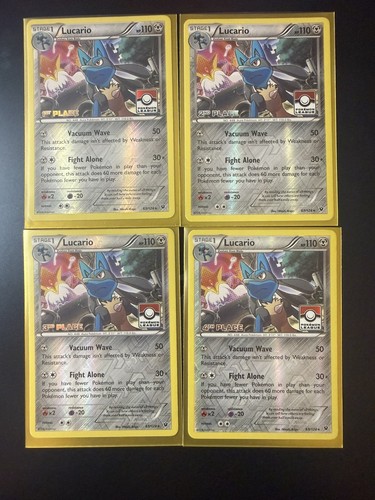 Lucario 124 reverse holo - 63/124,