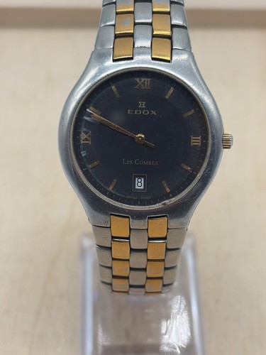 Edox les combes uhr - les, zweifarbig