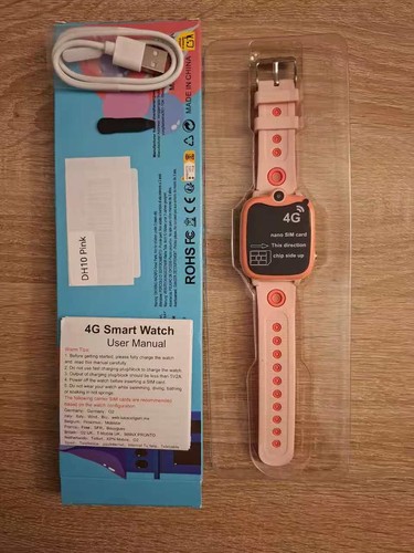 Dh10 smartwatch kinder - 4g,