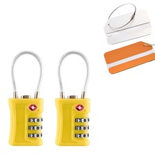 TSA-Zahlenschloss, 2er-Set