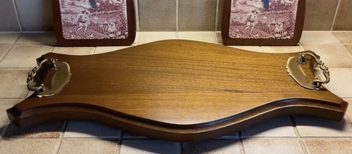 Vintage serviertablett 70er - vintage,