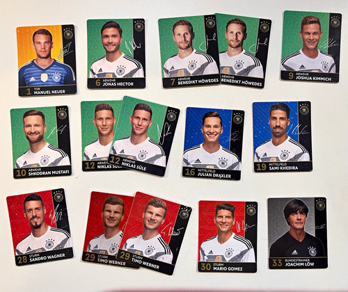 Dfb sammelkarten 2017 2018 12 - 2017/2018,,