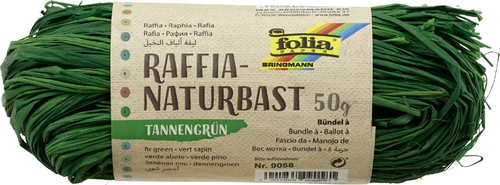 Folia raffia naturbast - raffia-naturbast, g