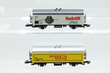 Z Märklin mini-club DB SBB Bierwagen Hochstift Eichhof Güterwagen DC N108