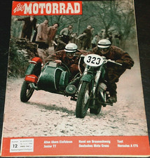 Das Motorrad 12/56 Test Hercules A 175, Zündapp Modell G, Junior-TT, Moto-Cross