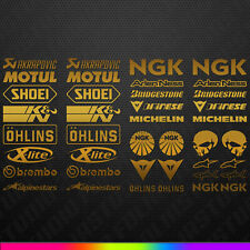 40-teilig Motorrad Sponsoren