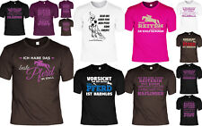 Pferde T-Shirt Sprüche - Haflinger - Isländer - Fjord - Shetty - Pony -  Welsh