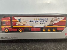 Herpa Scania 4 Topline Kühlkoffer Sattelzug „Sigfried Klappenecker“