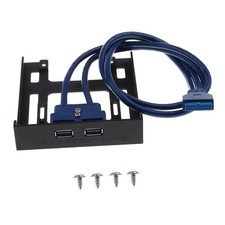 USB 3.0-Frontblende 3,5-Zoll-2-Port-Hub Auf 20-Pin-Anschluss