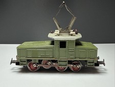 Spur H0 DDR PIKO E63 2201 E-Lok grün Läuft mit Licht guter Zustand Modellbahn