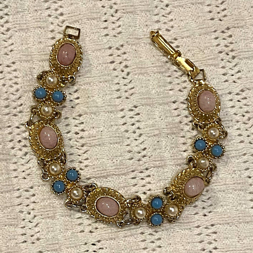 Goldfarbenes kettenarmband mit - goldfarbenes,