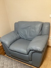 Möbel Sessel Made Italien, echtes Leder