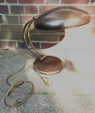 60er 70er Tischleuchte Honsel Lampe Desk Lamp Schreibtischlampe Mid Century  Ufo