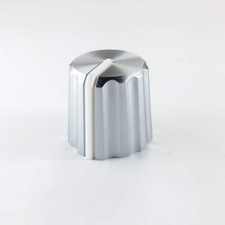 Regler Taste silberfarben für