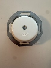 Berker Telefondosenabdeckung rund Serie Palazzo 1930 Glas sehr guter Zustand