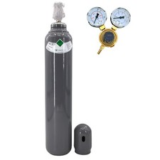 Gasflasche mit Reduzierer