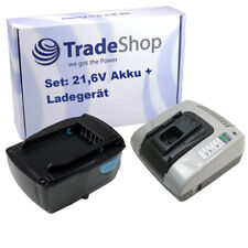 2in1 Set: Li-Ion Akku 21,6V